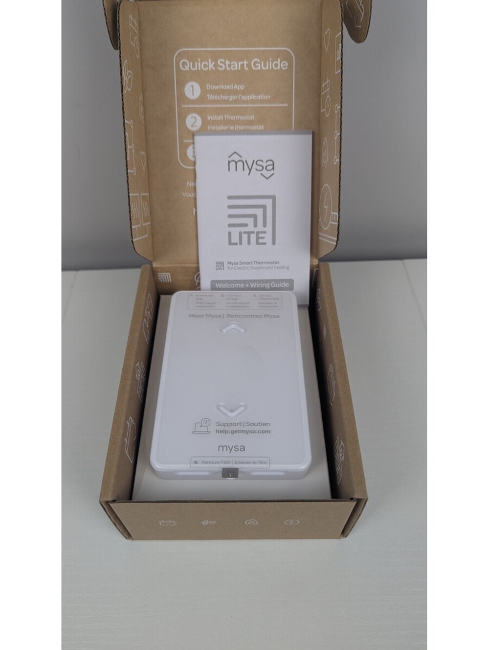 Mysa Smart Thermostat LITE Electric Baseboard Heaters Save Up to 26% on Heating